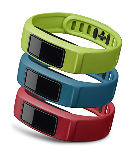 Garmin Vívofit 2 Wrist Bands (Red/Blue/Green)