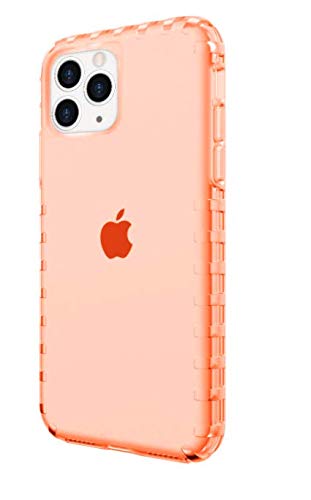 Skech Transparent 10 Foot Drop Tested Echo Air Case Ultra Tough Shockproof Cover Apple Iphone 11 Pro 5.8" [Wireless Charging Compatible] - Coral