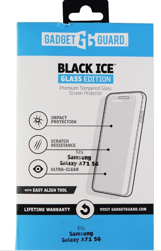 Gadget Guard Black Ice Glass Edition For Samsung Galaxy A71 5g - Clear