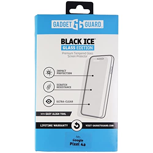 Gadget Guard Black Ice Glass With Easy Align Tool For Google Pixel 4a - Clear