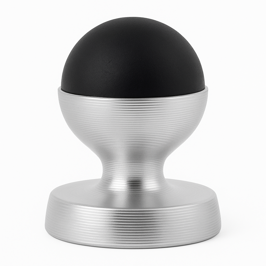 Nite Izesthm-M1-R7nite Ize Original Steelie Hobknob Component For Smartphones - Magnetic Phone Handle + Stand, Black/Silver