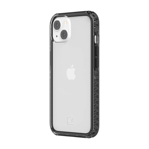Incipio Grip Case For Iphone 13 – Slim Shockproof Protective Case With Anti-Slip Texture, Scratch-Resistant Finish, 14ft Drop Protection, Wireless Charging Compatible Black/Clear