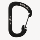 Nite Ize Locking Carabiner Clip, Black, 2 In.