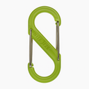 Nite Ize Sbp0-2pk-17t Plastic S-Biner, Transparent Lime, 2-Pack