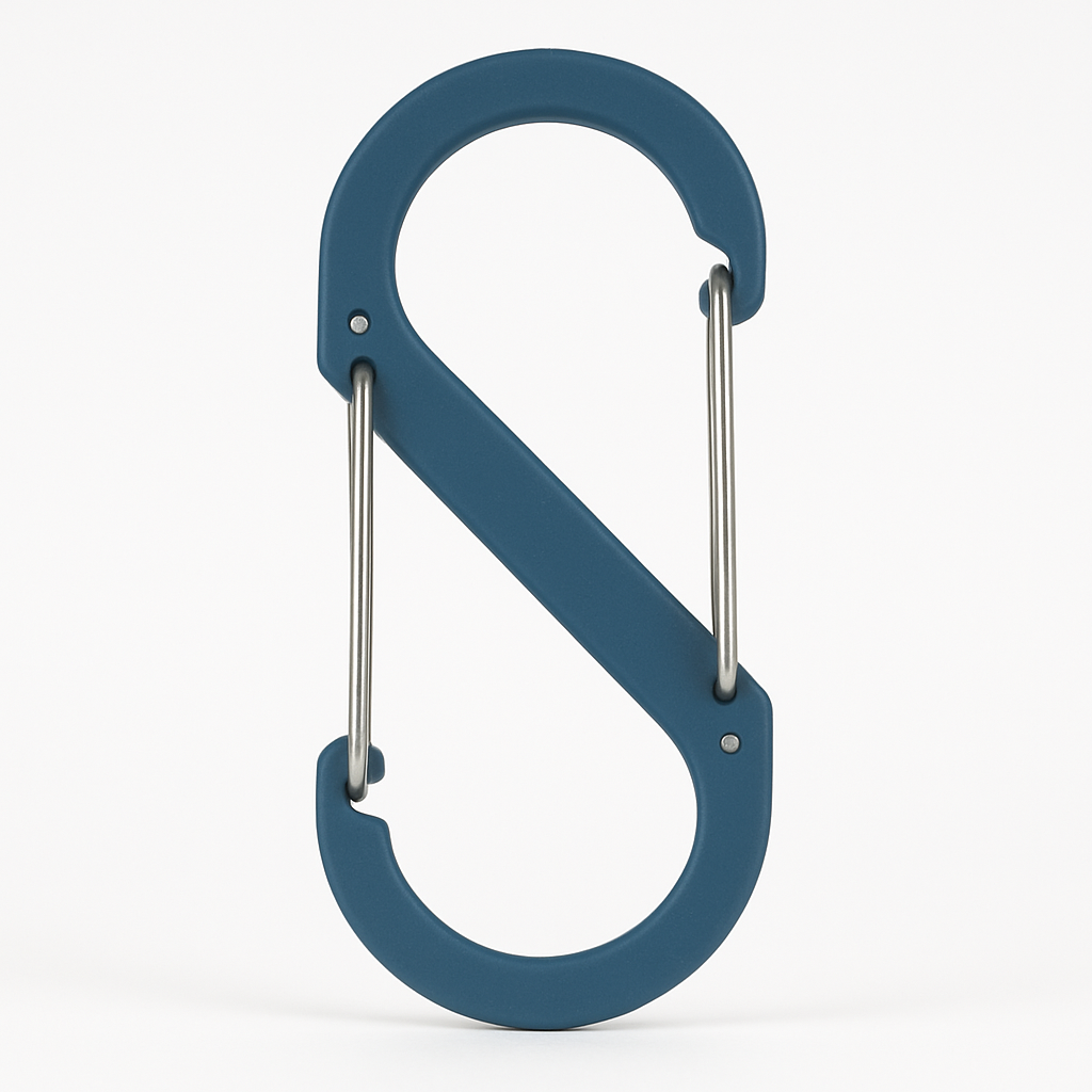 Nite Ize Sbp6-03-27 S-Biner Double Gated Plastic Carabiner, Size #6, Slate