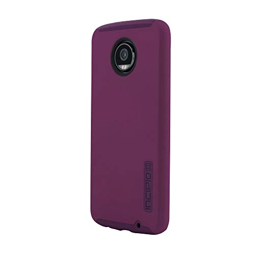 Incipio Dualpro Case For Motorola Moto Z2 Play Smartphone - Raspberry
