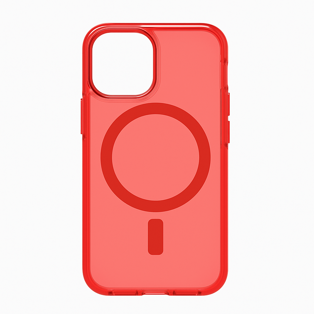 Otterbox Symmetry Plus Clear Magsafe Case For Apple Iphone 13 Mini In The Red