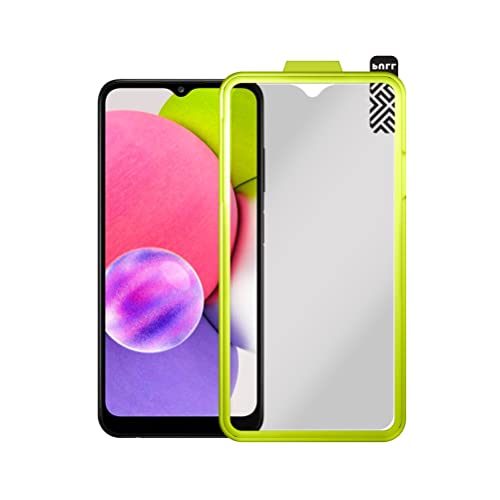 Fortress Tempered Glass Screen Protector For Samsung Galaxy A03s With Installation Tool - Bubble-Free, Scratch Resistant, Ultra Thin, Impact Protection [Lifetime Replacements]