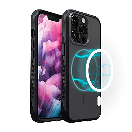 Laut - Crystal Matter (Impkt) - Tinted Series Case With Magsafe Compatible With Iphone 13 (6.1") | Ultimate Protective | Easy Grip Frame • Stealth