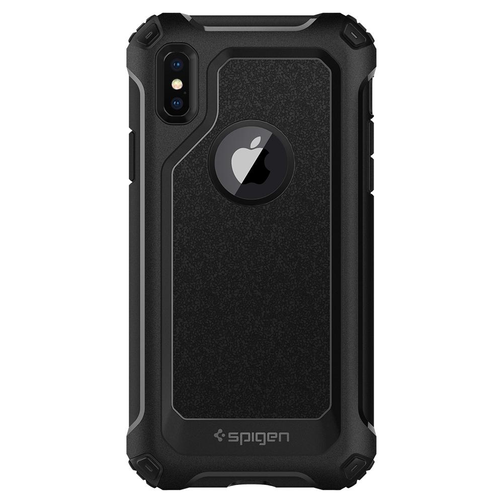 SPIGEN PRO GUARD IPHONE X FULL PROTECTION - BLACK