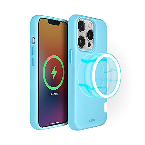 Laut - Huex Pastel Case With Magsafe Compatible With Iphone 13 Pro (6.1") | Silky Smooth | Tactile Buttons • Baby Blue