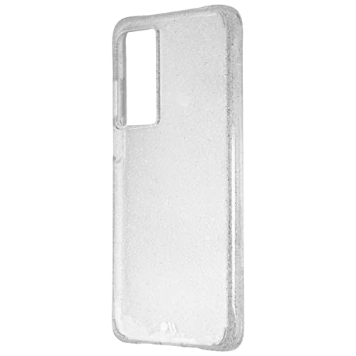 Case-Mate Sheer Crystal Hard Case For Motorola Edge 5g Uw (2021) - Clear/Glitter