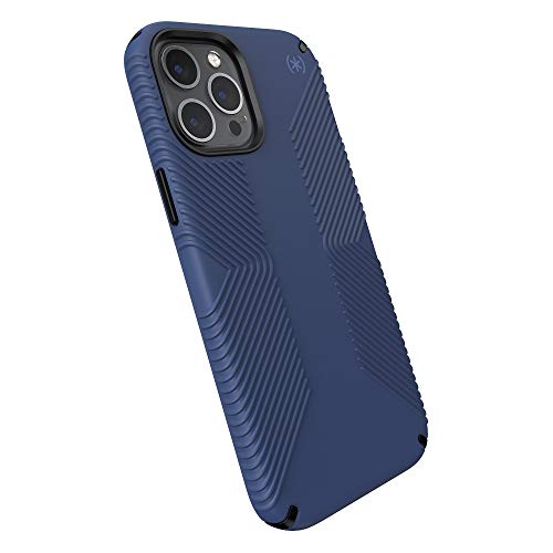 Speck Presidio2 Grip Case For Apple Iphone 13 Pro Max / 12 Pro Max Coastal Blue And Black