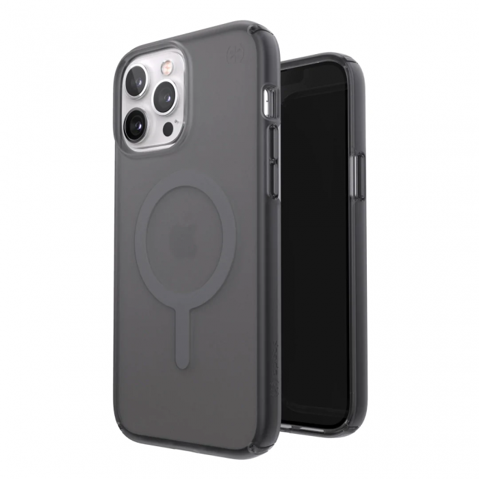 Speck Presidio Perfect Clear Case For Apple Iphone 13 Pro Max / 12 Pro Max - Obsidian Mist