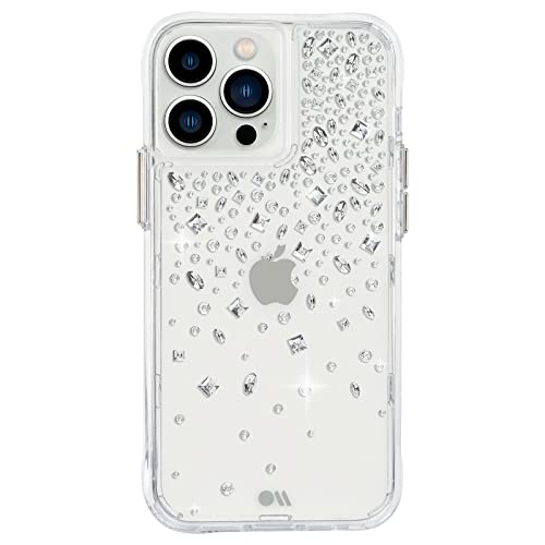Case-Mate Iphone 13 Pro Max Case For Women [10ft Drop Protection] [Wireless Charging] Karat Crystal Phone Cover For Iphone 13 Pro Max - Luxury Crystal Design Phone Cover - Shock Absorbing Anti Scratch