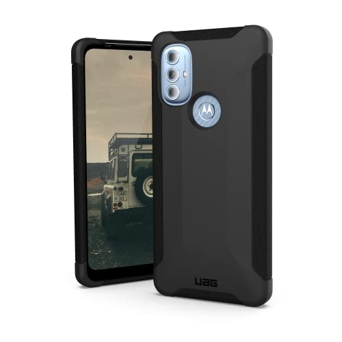 Urban Armor Gear Uag Designed For Motorola Moto G Power 2022 Case (Compatible With North American Version Only) Scout Shockproof Lightweight Military Drop Tested Protective Cover, Black