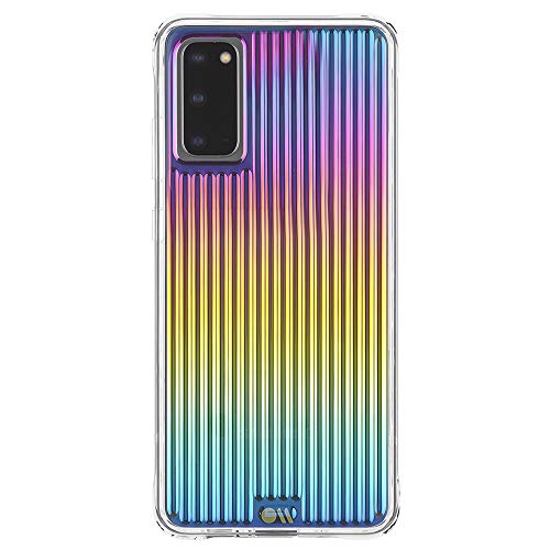 Case-Mate - Tough Groove - Iridescent Case For Samsung Galaxy S20 - Protective Design - 6.2 Inch - Iridescent