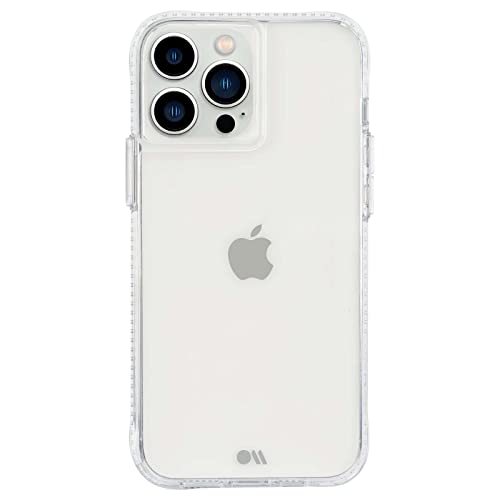 Case-Mate Iphone 12 Pro Max / Iphone 13 Pro Max Case [15ft Drop Protection] [Wireless Charging] Tough Plus Clear Phone Cover, Anti Yellowing And Shockproof - Slim Fit