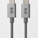 Puregear 4-Foot Braided (Usb-C) To (Usb-C) Charging Cable - Gray