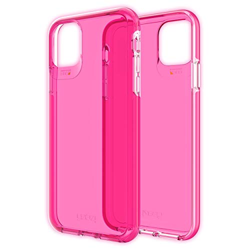 Zagg Gear4 Crystal Palace Neon Compatible With Iphone 11 Pro Max Case, Advanced Impact Protection With Integrated D3o Technology, Anti-Yellowing, Phone Cover – Neon Pink