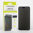 Puregear 2-Way Privacy Tempered Glass Screen Protector Compatible W/ Apple Iphone 14 Pro Max 6.7" (2022), Full Edge-To-Edge Coverage, Self Alignment Installation Tray, Touch Sensitive, Case Friendly, Anti-Fingerprint Coating, Lifetime Replacement, Protect Your Privacy, Conceal Your Screen