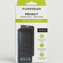 Puregear 2-Way Privacy Tempered Glass Screen Protector Compatible W/ Apple Iphone 14 Pro (2022) 6.1", Full Edge-To-Edge Coverage, Self Alignment Installation Tray, Touch Sensitive, Case Friendly, Anti-Fingerprint Coating, Lifetime Replacement, Protect Your Privacy, Conceal Your Screen