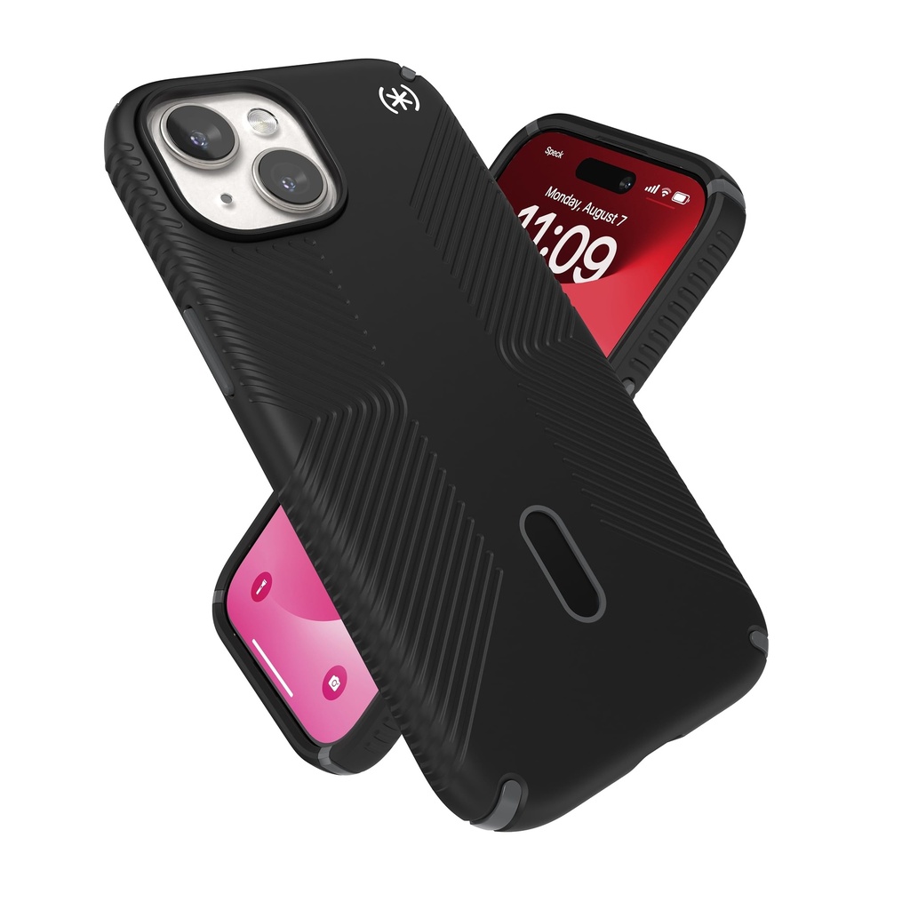 Speck Magsafe Case For Iphone 17e, 15 - Drop & Camera Protection, Clicklock No-Slip, Wireless Charging Compatible, Fits All 6.1 Inch Models Including Iphone 14, 13 - Dahlia Pink/Rose Copper