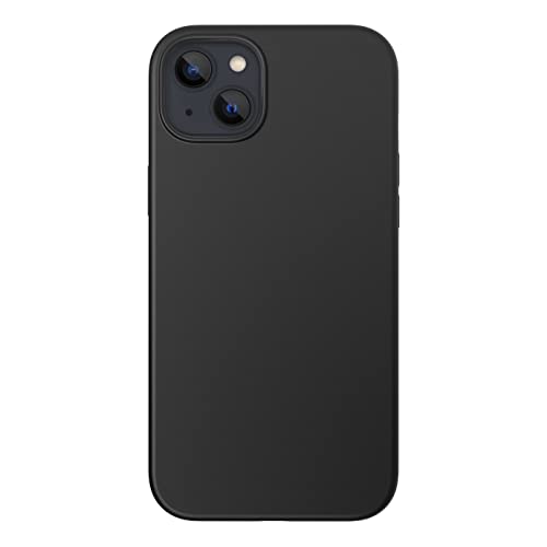 Prodigee Iphone 14 Plus Safetee Smooth Black + Mag|Drop Tested |Soft Dual Layer Cover| Wireless Charging Compatible|Shockproof |Scratch Resistant | 6.7 Inch |