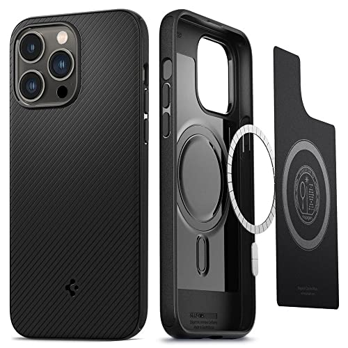Spigen Core Armor (Magfit) Designed For Iphone 14 Pro Max Case (2022) - Matte Black