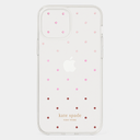 Kate Spade Iphone 6.7 Ombré Pin Dot Pink/Clear