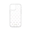kate spade NY Protective Hardshell for iPhone 13 Pro Max – Pin Dot Ombre/Pink/Clear