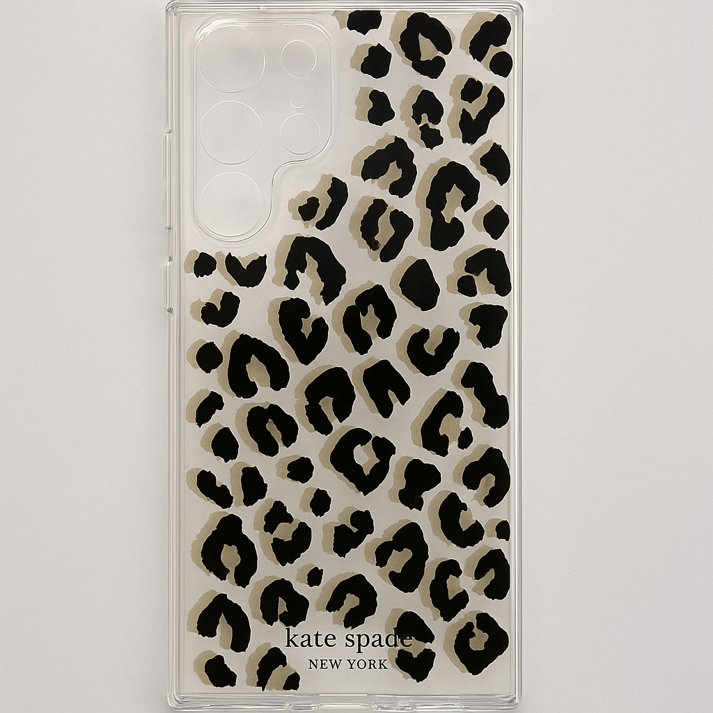 Kate Spade New York Defensive Hardshell Case Compatible With Samsung Galaxy S23 Ultra - Black