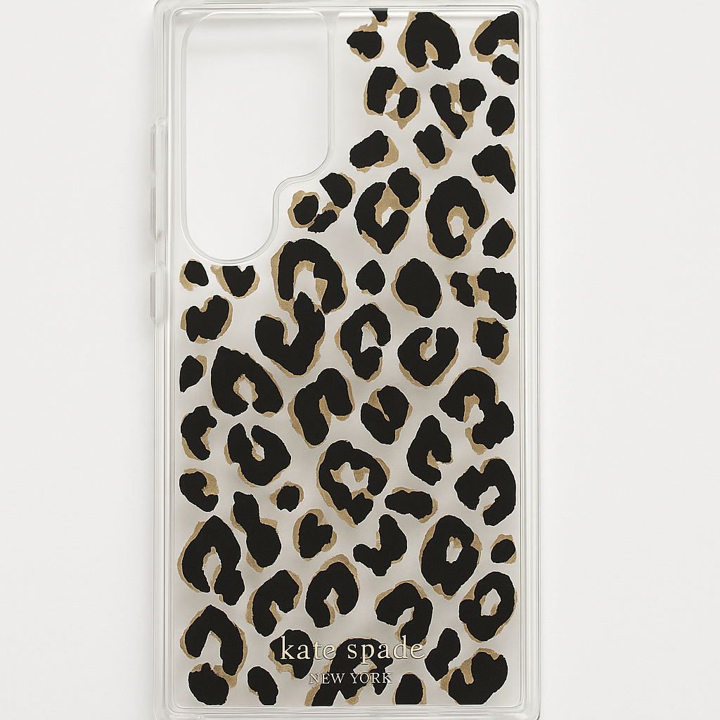 Kate Spade New York Defensive Hardshell Case Compatible With Samsung Galaxy S23 Ultra - Black