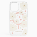 Kate Spade New York Protective Hardshell Case Compatible With Magsafe For Apple Iphone 14 Pro - Classic Peony [Ksiph-235-Cflcc]