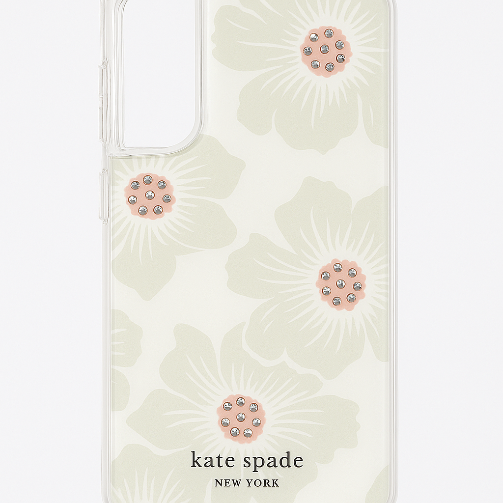 Kate Spade Protective Hardshell Case For Galaxy S21 Fe 5g - Hollyhock Floral