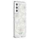Kate Spade Protective Hardshell Case For Galaxy S21 Fe 5g - Hollyhock Floral