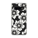 Kate Spade New York Phone Case | For Samsung Galaxy S10 | Protective Clear Crystal Hardshell Phone Cases With Slim Design And Drop Protection - Hollyhock Floral Clear/Cream With Stones