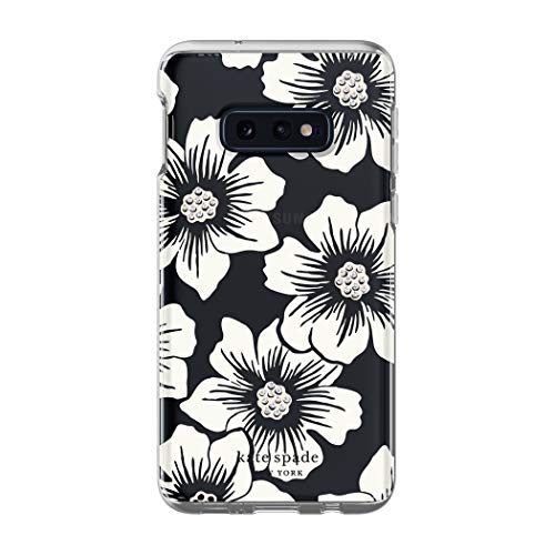 Kate Spade Defensive Hard Case For Galaxy S10e - Hollyhock Floral / Clear Cream