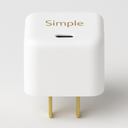Simple 30w Single Usb-C Wall Charger