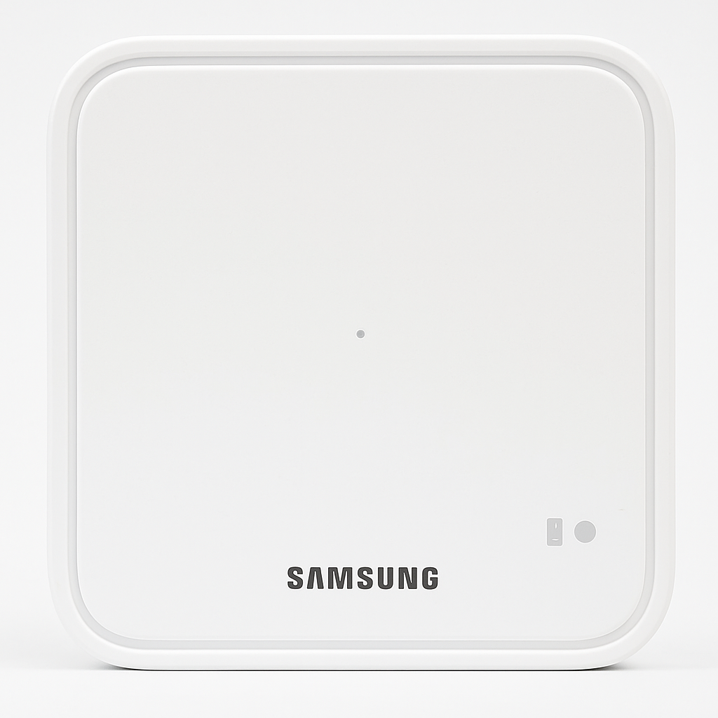 Samsung Galaxy 15w Wireless Charger Single, Cordless Super Fast Charging Pad W/ Wall Charger And Usb Type C Cable Included For Galaxy Phones And Devices, Us Version, 2022, White