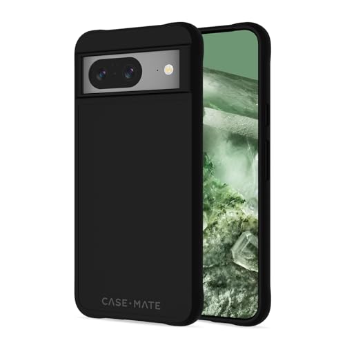 Case-Mate Google Pixel 8 Case [6.2”, 2023] [12ft Drop Protection] [Wireless Charging] Tough Black Phone Case For Google Pixel 8 - Rugged, Anti-Scratch Technology, Shock Absorbent Materials, Slim Fit