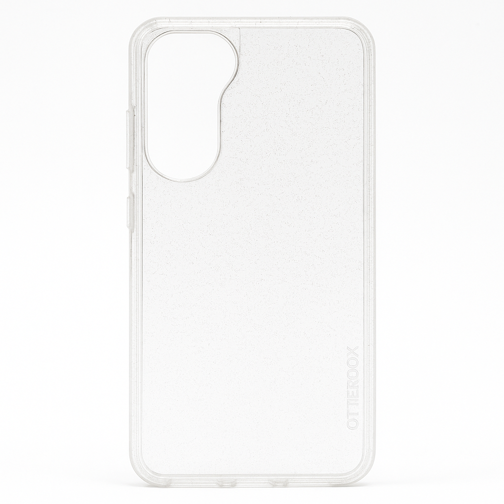 Otterbox Galaxy S23+ Symmetry Series Case - Stardust (Clear/Glitter), Ultra-Sleek, Wireless Charging Compatible, Raised Edges Protect Camera & Screen
