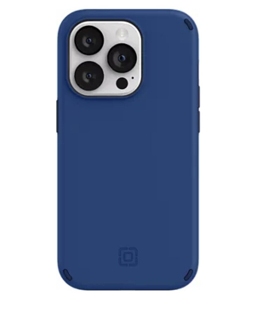 Incipio Duo Case For Iphone 14 Pro Max (6.7") – Magsafe & Wireless Charging Compatible, Slim Dual-Layer Protective Case With 12ft Drop Protection, Shock-Absorbing, Scratch-Resistant Cover - Navy
