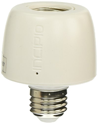 Incipio Commandkit Wireless Smart Light Bulb Adapter With Dimming, Wifi Enabled Smart Home Automation Lighting System Adapter With Apple Homekit Compatible App