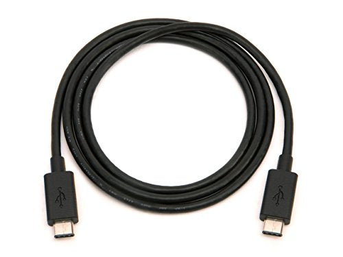 Griffin Usb C To Usb C Cable - Long-Life Usb C Fast Charging Cable - 3 Ft Dual Ended Connector For Smartphones, Hard Drives, Cameras & Computers (Black)