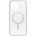 Otterbox Iphone 15 Pro Max Symmetry Series Clear Case - Stardust (Clear/Silver), Snaps To Magsafe, Ultra-Sleek, Raised Edges Protect Camera & Screen, Ultra-Thin, Sleek Iphone Case