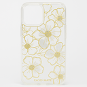 Case-Mate Iphone 15 Pro Max Case - Floral Gems [12ft Drop Protection] [Compatible With Magsafe] Magnetic Cover With Sparkly Rhinestones For Iphone 15 Pro Max 6.7", Anti-Scratch, Shockproof, Slim