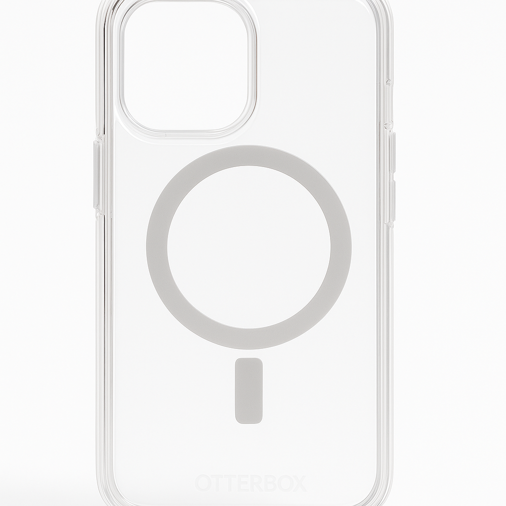 Otterbox Iphone 15 Pro (Only) Symmetry Series Clear Case - (Clear), Snaps To Magsafe, Ultra-Sleek, Raised Edges Protect Camera & Screen (Ships In Polybag, Ideal For Business Customers)