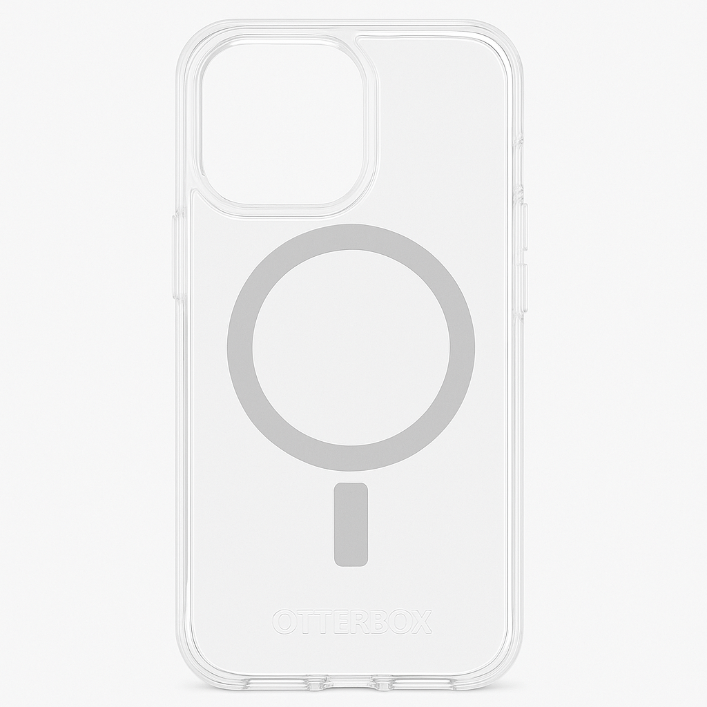 Otterbox Iphone 15 Pro (Only) Symmetry Series Clear Case - (Clear), Snaps To Magsafe, Ultra-Sleek, Raised Edges Protect Camera & Screen (Ships In Polybag, Ideal For Business Customers)