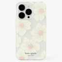 Kate Spade New York Protective Hardshell Case Compatible With Apple Iphone 14 Pro Max - Hollyhock Floral Clear [Ksiph-225-Hhccs]
